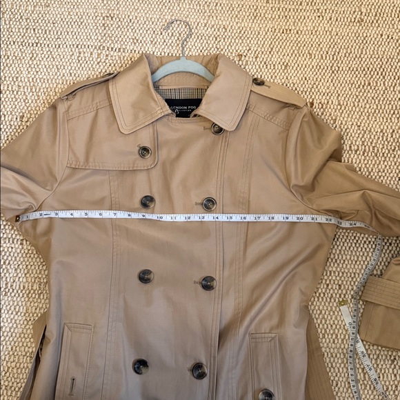 London Fog Collection Trench Coat Size XL - Picture 14 of 16